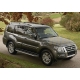 Пороги алюминиевые Rival Premium для Mitsubishi Pajero 4 2006-2021