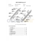 Пороги алюминиевые Rival Black New для Mitsubishi Pajero 4 2006-2021